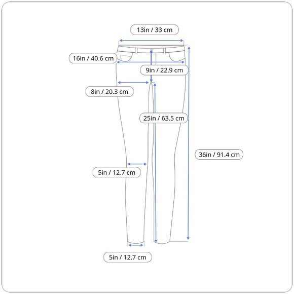 High-Rise Ankle Jegging Size 5 Beige Skinny Fit Stretch Size 5 - New - Picture 5 of 5